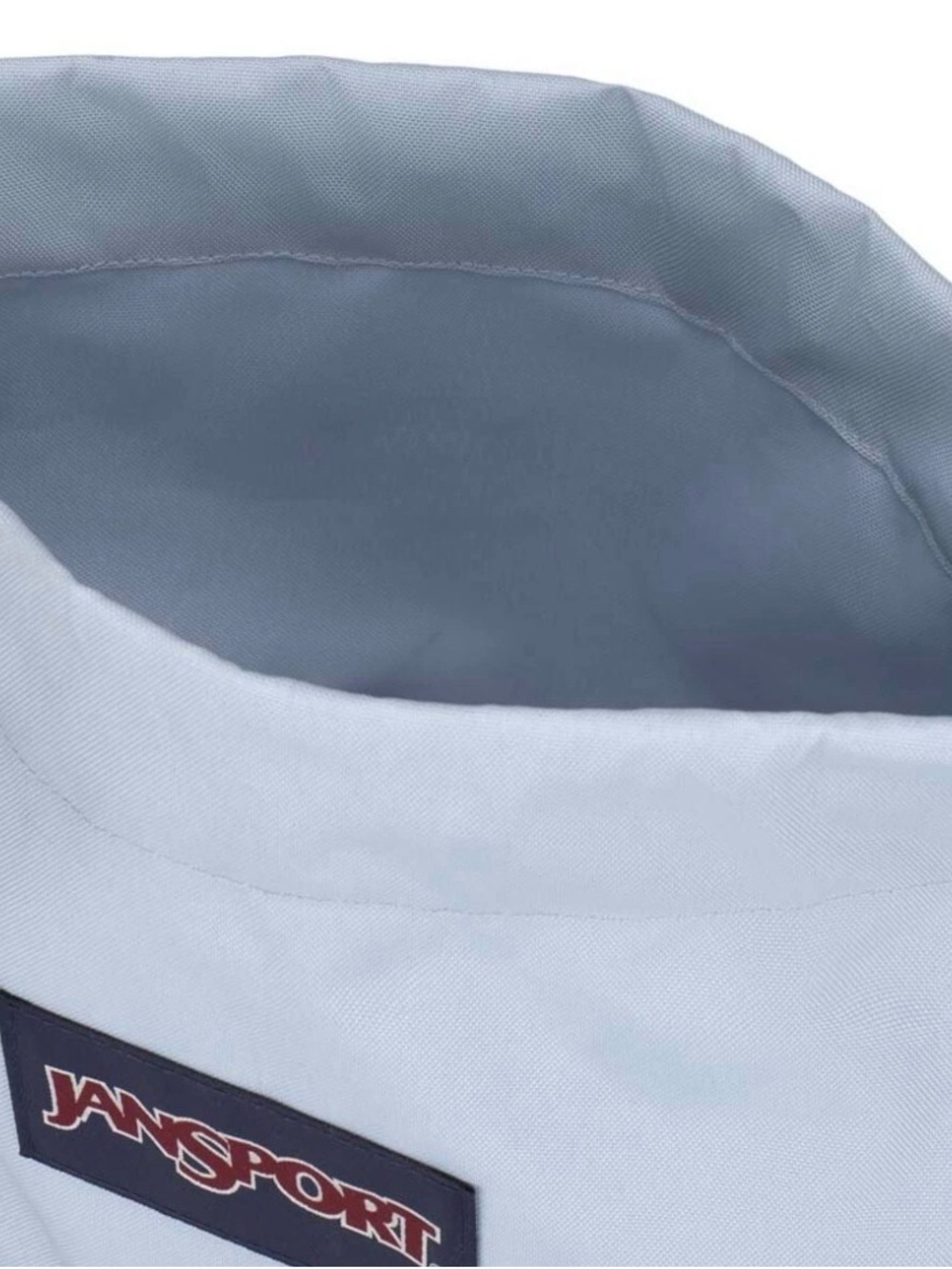JanSport Light Blue Drawstring Backpack - Picture 5 of 5